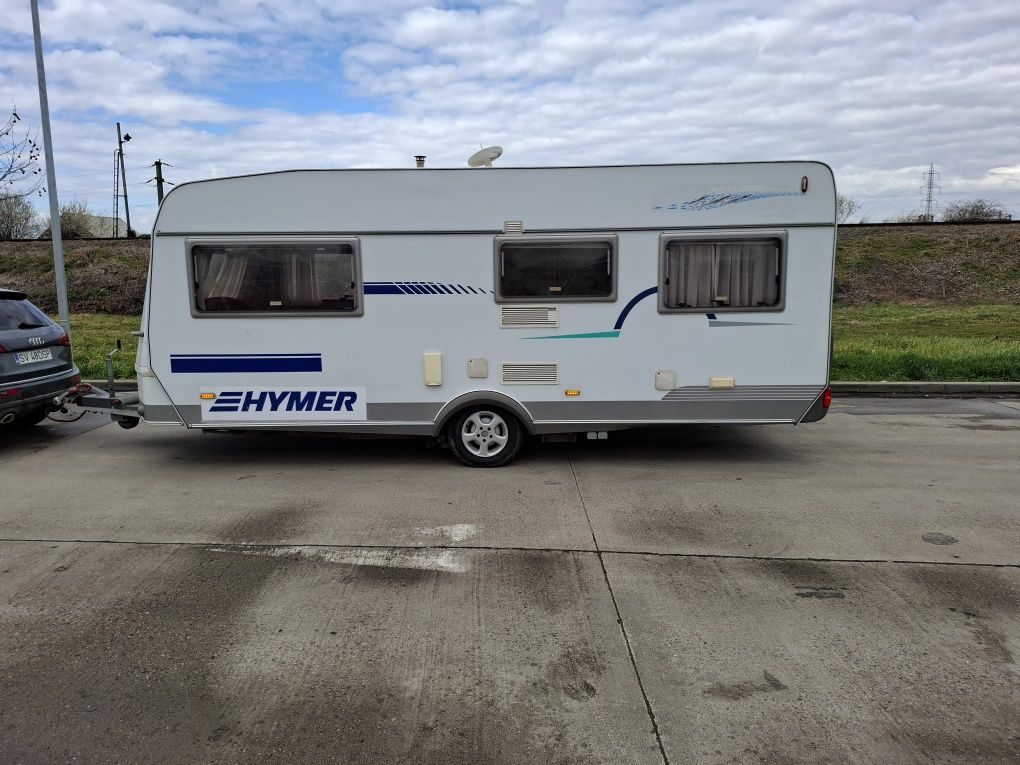 Vând urgent rulota turistică  Hymer Nova